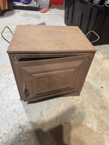 Antique “Baby Security” Metal Box w Racks Oven? Sterilizer? - Picture 1 of 13