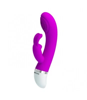 Vibrator mit Noppen Klitoris Stimulator G-Punkt Rabbitvibrator 7 Vibrationsmodi - Bild 1 von 4