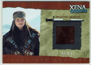 Xena Warrior Princess Season 6 2001 Relic Costume Card R6 Lucy Lawless as Xena - Picture 1 of 2