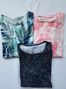 Hang Ten Women's Sun Protection UPF 50+ Quick Dry Tee T-Shirt Pocket Great Gift - Picture 1 of 35