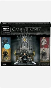 MEGA CONSTRUX BLACK SERIES - GAME OF THRONES THE IRON THRONE - Picture 1 of 6