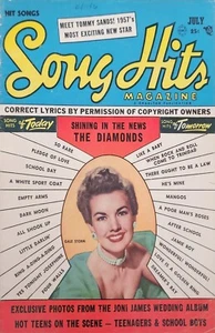 Song Hits Magazine Gale Storm Sammy Davis Jr Dean Jones July 1957 d7 - Picture 1 of 4