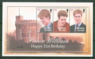 Salomoninseln Solomon 2003 - Geburtstag von Prinz William - Royals - 1120-22 KB - Bild 1 von 2