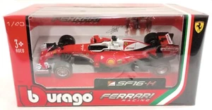 Ferrari Racing Bburago 1/43. Ferrari SF16-H - 2016 Sebastian Vettel (#11637) - Imagen 1 de 3