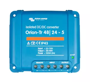 Convertidor DC-DC aislado Victron ORI482410110 Orion-Tr 48/24-5A (120W) - Imagen 1 de 1