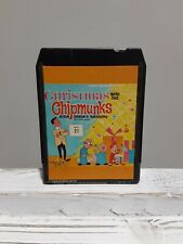 Christmas With The Chipmunks 8 Track Tape 8T-MLP-1216 Good Condition