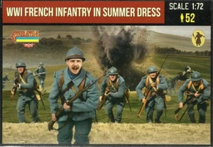 Strelets 1/72 (20mm) WWI French Infantry in Summer Uniforms - Picture 1 of 1