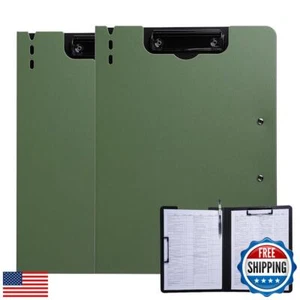 FRETONBA Clipboard Folder, 2 Pcs A4 Foldable Clipboard with Horizontal and Ve - Picture 1 of 5