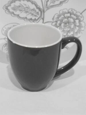 ❤️ Nueva taza de gres CORELLE Coordenadas REMINISCE 13-oz gris/blanco Foto 1 de 3