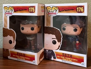 Funko POP #175+176 Superbad SETH + EVAN je ca. 10cm Figuren NEU+OVP - Bild 1 von 2