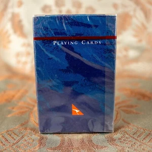 1980's Vintage New Deck of Australian Quantas Airline Vintage Playing Cards - Bild 1 von 4