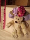 Boyds Bears Archive Collection RETIRED  #91843 TWILA HIGGENTHORPE Purple Hat 