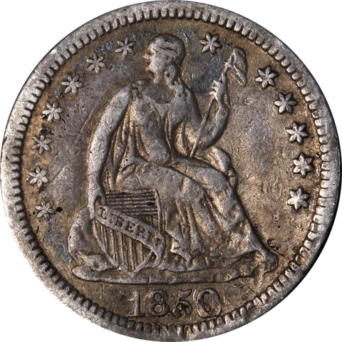 1850-P Seated Liberty Half Dime Great Deals From The Executive Coin Company Cover