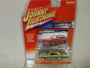 CHEVROLET IMPALA 1968 GOLD MUSCLE USA CARS 1:64 JOHNNY LIGHTNING - Imagen 1 de 2