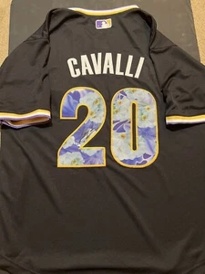 Camiseta Cade Cavalli firmada Autografiada Nationals 2021 Futuros Game - Imagen 1 de 3