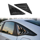 1/4 Quarter Side Window Louvers Scoop Cover Vent For Honda 11th Gen Civic 2022