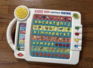 Vintage VTECH TALKING Little Smart ALPHABET DESK +PHONICS Spelling Works Great! - Picture 1 of 1