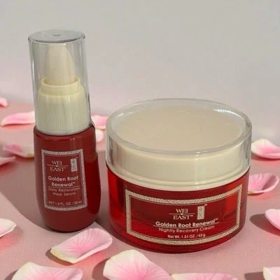 WEI EAST GOLDEN ROOT RENOVAL Crema de Recuperación Nocturna y Suero de Restauración Diaria Foto 1 de 4
