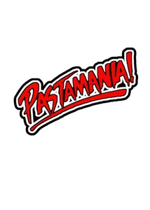 Pastamania Hulk Hogan #1 Retro 90s TV Custom Vinyl Die Cut Sticker 3.5x2.5 - Picture 1 of 1
