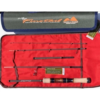 Major Craft FineTail Trekking Traveler Glass 4'6"/5'0" Spinning Rod 2023 Japan - Image 1 of 4