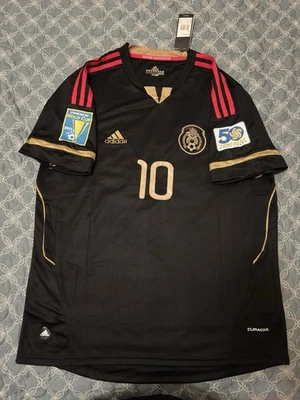 Mexico 2011 Gold Cup Jersey Size XL Dos Santos #10 - Image 1 of 4