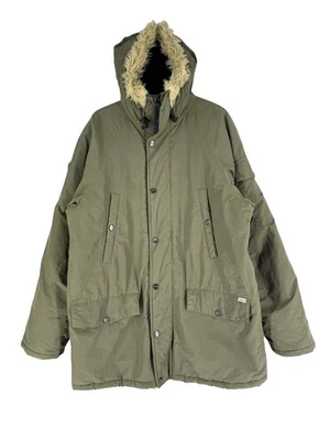 Chaqueta De Plumas Con Capucha Carhartt Para Hombre Tamaño L - Imagen 1 de 4
