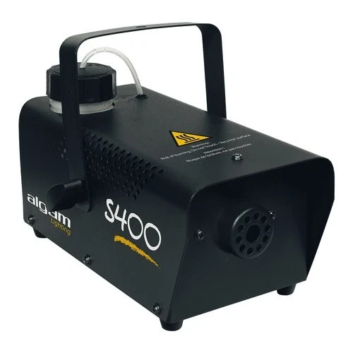 Algam Lighting Macchina del Fumo Potenza 400 Watt con Telecomando Nero S400