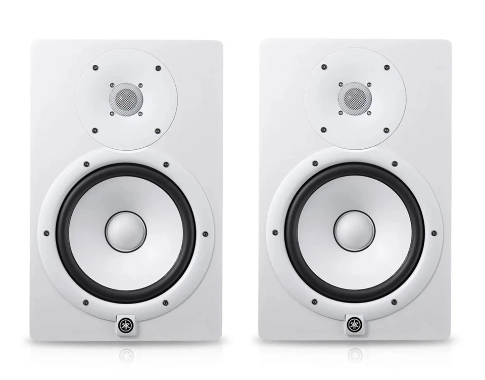 Yamaha HS8 White (pair - that means x2)- **Free Shipping** - Image 1 of 1