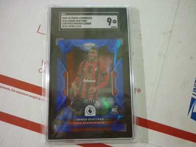 Dango Ouattara 2022-23 Panini Chronicles Certified PL #126 RC Blue 11/16 SGC 9 - Image 1 of 4