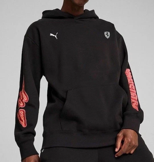 PUMA Scuderia Ferrari Race NE Hoodie men's Large Las Vegas Mansion