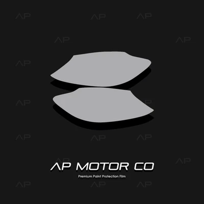 Kit de protección de faros TPU PPF brillante para Mercedes-Benz C63 63-S sedán 16-21 Foto 1 de 3