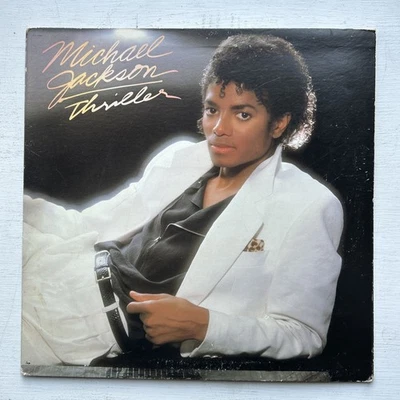 1982 Vinyl  MICHAEL JACKSON THRILLER Epic QE38112 - Image 1 of 4