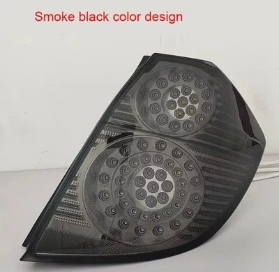 Luzes traseiras de LED pretas fumaça para Hatchback Honda Fit Jazz lanternas traseiras de LED 2009-2010 - Imagem 1 de 4