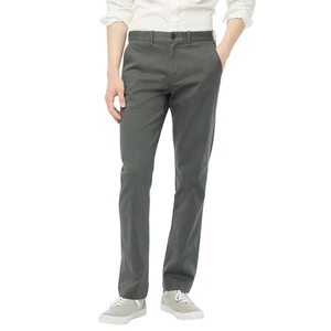 J.Crew Flex Straight-Fit Chino Hose Herren 36x34 angelaufen Metallhose Neu mit Etikett - Bild 1 von 7