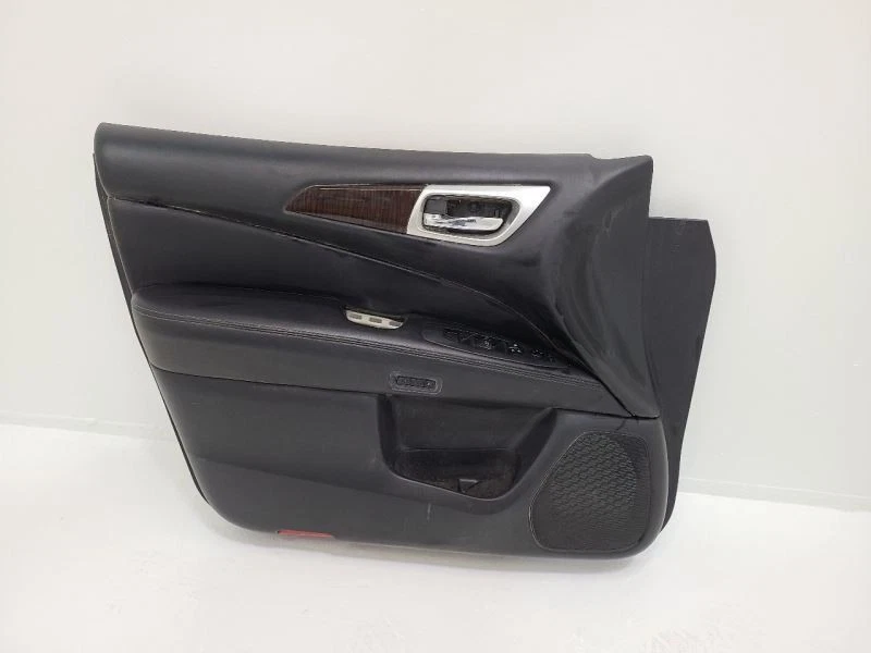 2013-2016 NISSAN PATHFINDER LEFT LH FRONT DOOR PANEL BLACK  Foto 1 de 4