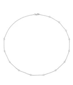 Beautiful! Shy Creation Diamonds by the yard Station Necklace - Picture 1 of 4