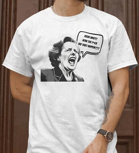 Camiseta Conservadora Margaret Thatcher Partido Conservador Política Thatcher Laborista Hombres - Imagen 1 de 4