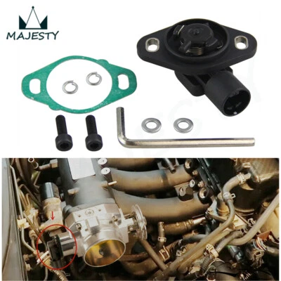 Throttle Body Position Sensor TPS For Acura Honda Civic B16/B18/D15/D16/H22/F20 - Image 1 of 4