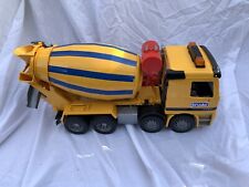 Bruder Cement Mixer Mercedes Actros 4143 Truck Construction Toy Yellow blue