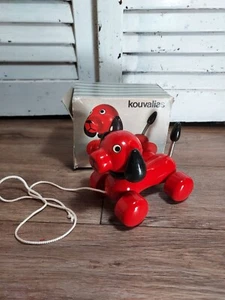 Raro Kouvalias Toys Tirante per Cani Rosso con Scatola - Foto 1 di 5