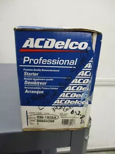 Starter Motor ACDELCO 336-1925A Reman - Picture 1 of 1