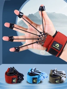 Finger Gripper Exerciser Strength Trainer Hand Yoga Resistance Band Training - Picture 1 of 7