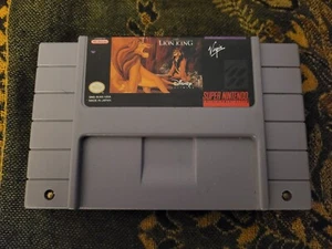 The Lion King (Super Nintendo Entertainment System SNES) Tested Works. Free Ship - Picture 1 of 5