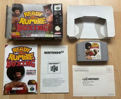 NINTENDO 64 N64 READY 2 RUMBLE BOXING BOXED & COMPLETE, GOOD CONDITION, PAL - Image 1 of 4