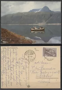 No: 110200 - NORUEGA - POSTAL (1966) - "VISTA DE LYNGENFJORDEN" - USADO!! - Imagen 1 de 1