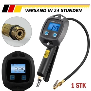 Reifenfüllpistole Luftdruckprüfer LCD Digital Druckluft Reifenfüller Manometer - Bild 1 von 14