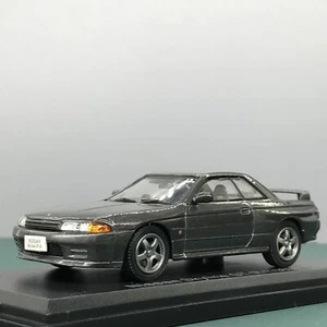 Mini Car Nissan Skyline GTR 1989 Gray 1/43 Scale Box Display Diecast Vol 121 - Picture 1 of 13