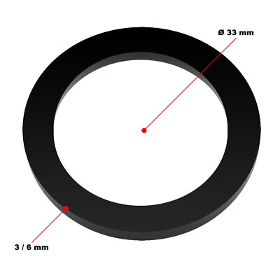 TTRicambio per chiarificatore per laghetti SunSun CUV-224 Anello di gomma Acqua