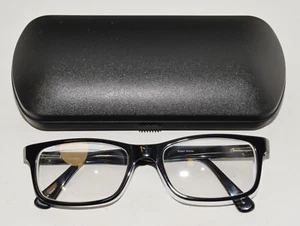 ROBERT MITCHEL RM 2009 Black Designer Eyeglasses Frame BK 53-18-140 - Picture 1 of 11