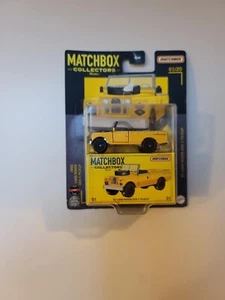 MATCHBOX COLLECTORS 1965 Land Rover Gen II Pickup Truck Yellow - Picture 1 of 2